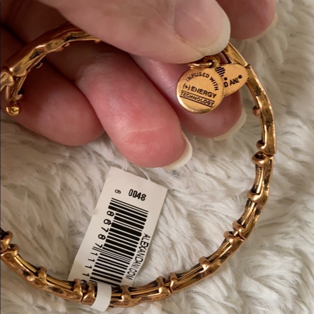 Alex and Ani water metal wrap bracelet - Picture 5 of 5
